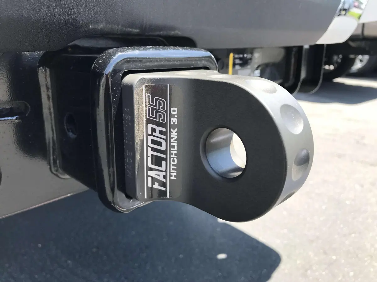 Hitchlink 3.0 Reciever Shackle Mount 3 Inch Receivers Anodized Gray Factor 55 1