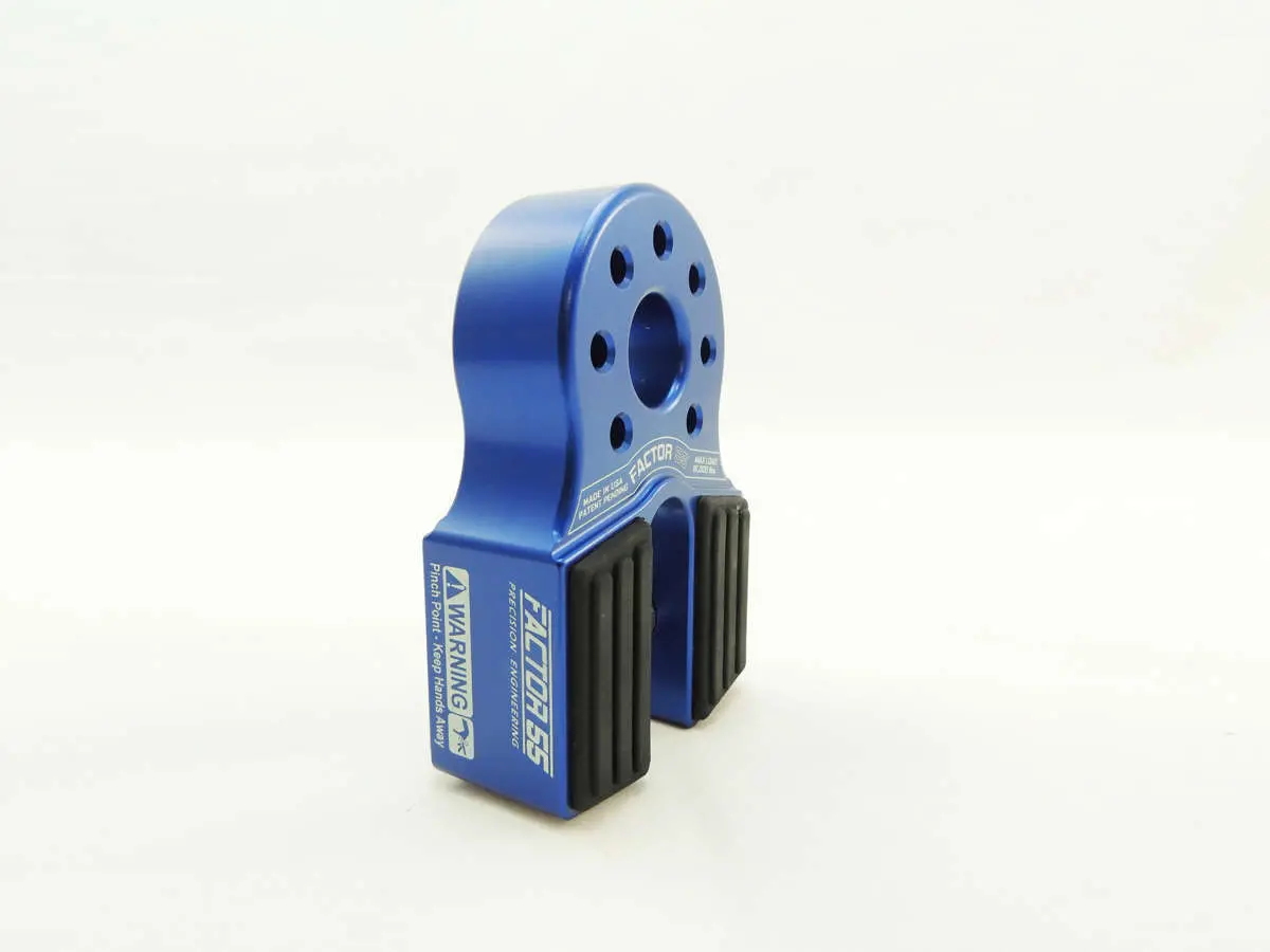 Flatlink Winch Shackle Mount Assembly Blue Factor 55 1