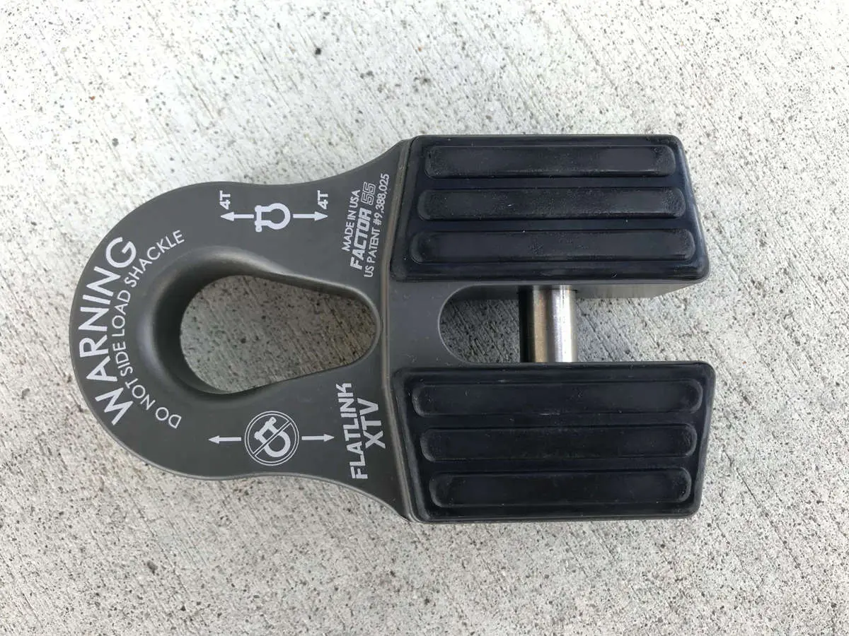 Flatlink Xtv Winch Shackle Mount Red Factor 55 1