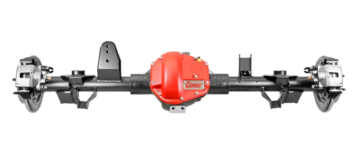 Tj 60 Replacement Rear 410 Gear, Electric Locker, 60.5", With Explorer Brakes , Satin Black 1