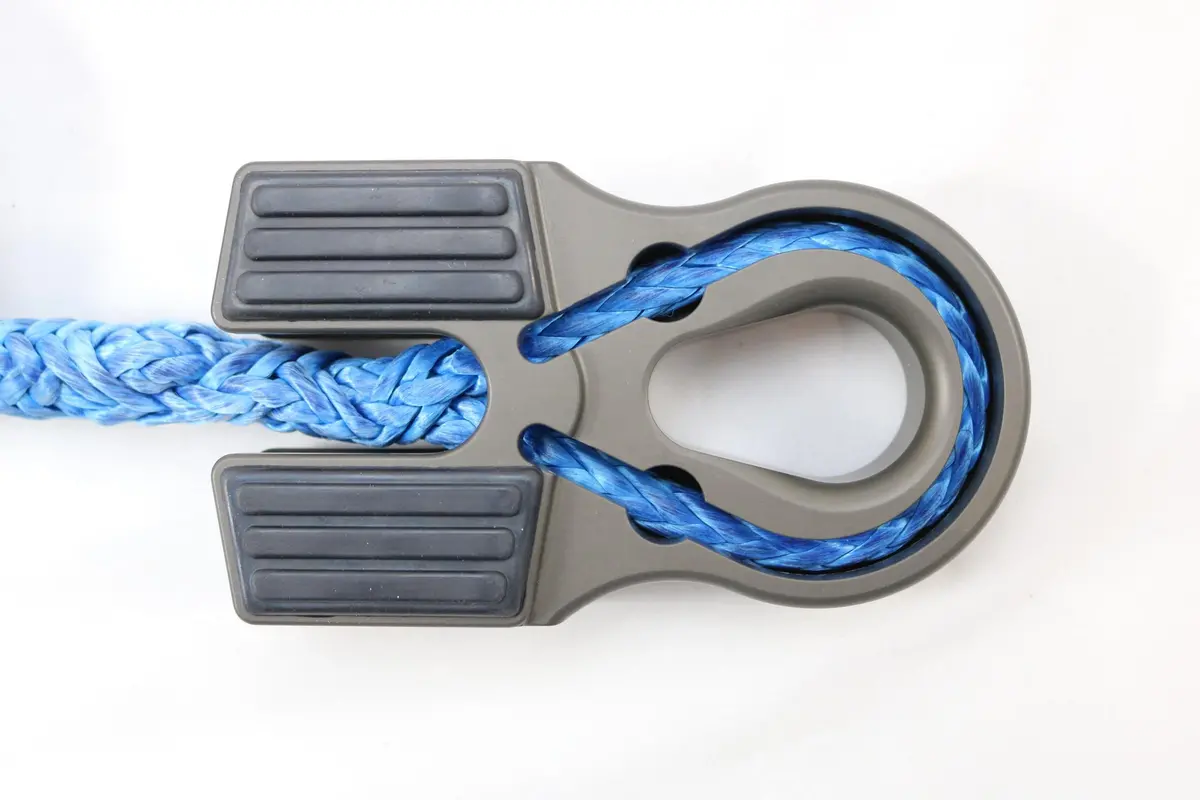 Winch Line Shackle Mount Splice On Foldable Gray Factor 55 1