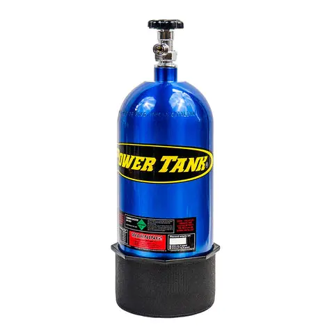Co2 Tank 10 Lb W/Valve & Boot Candy Blue Power Tank 1