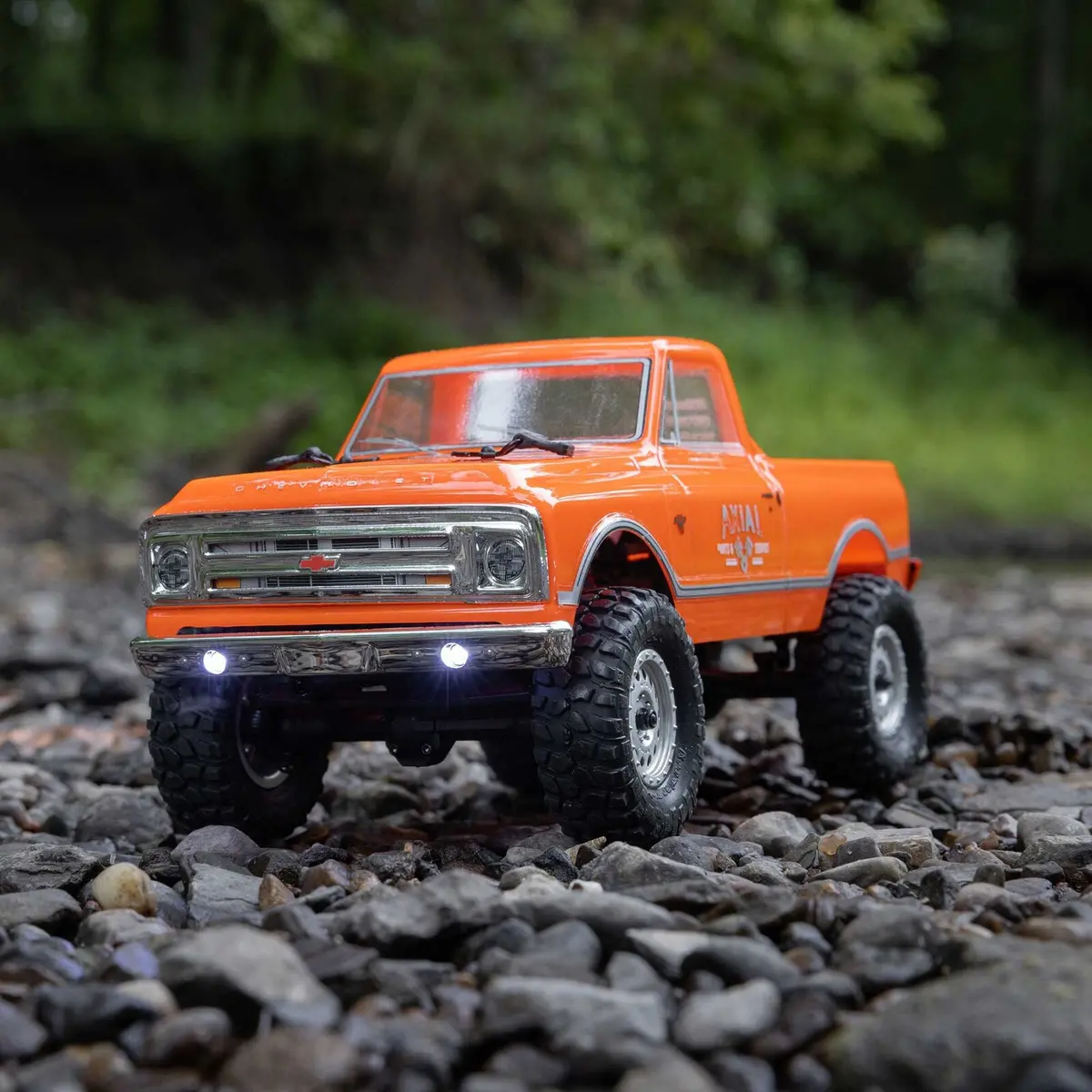 1/24 Scx24 1967 Chevrolet C10 4X4 Rtr Brushed Rock Crawler 1