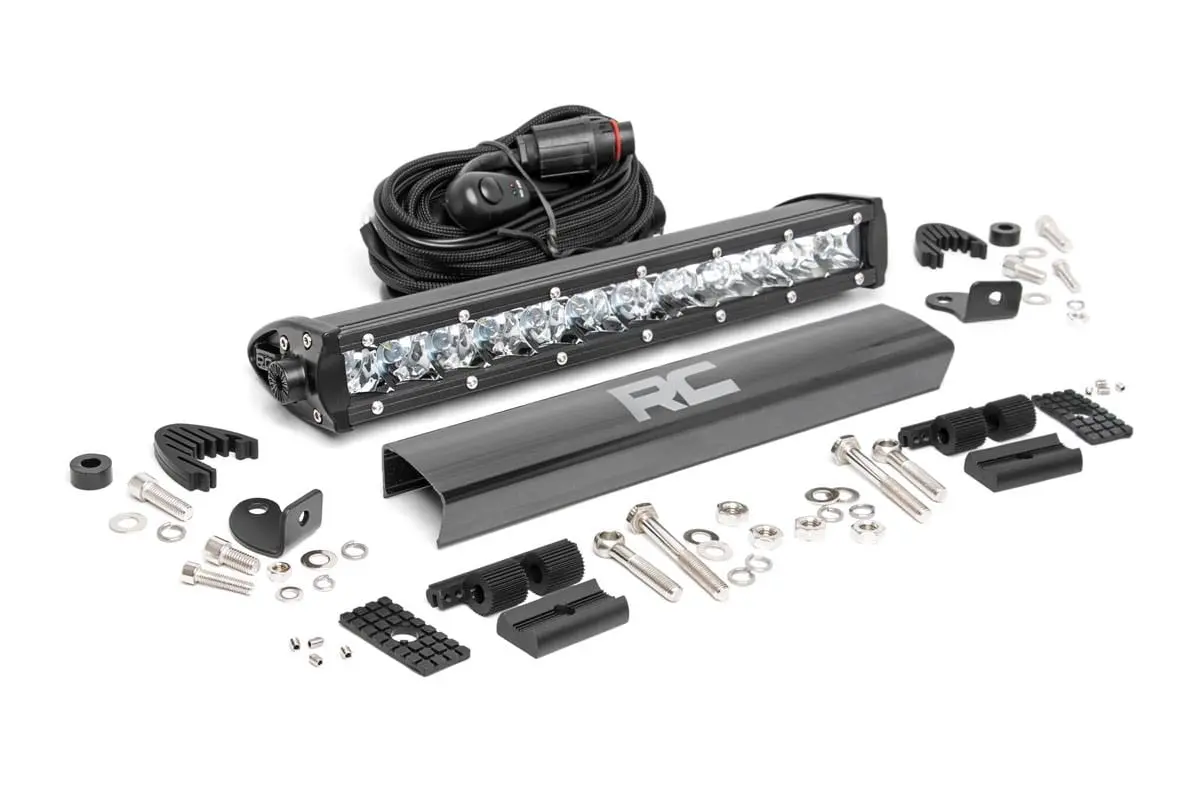 Chrome Series Led Light Bar 12 Inch Single Row 1