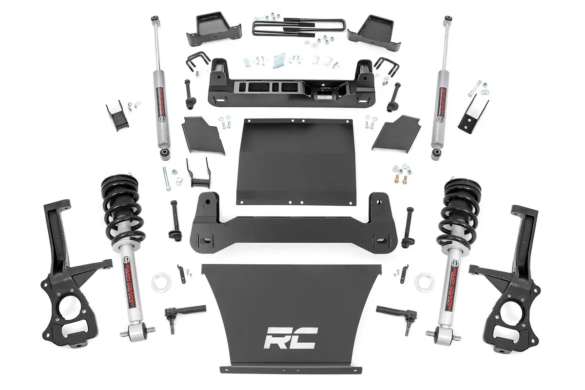 6 Inch Lift Kit N3 Struts Chevy Silverado 1500 2Wd 4Wd 19 23 1