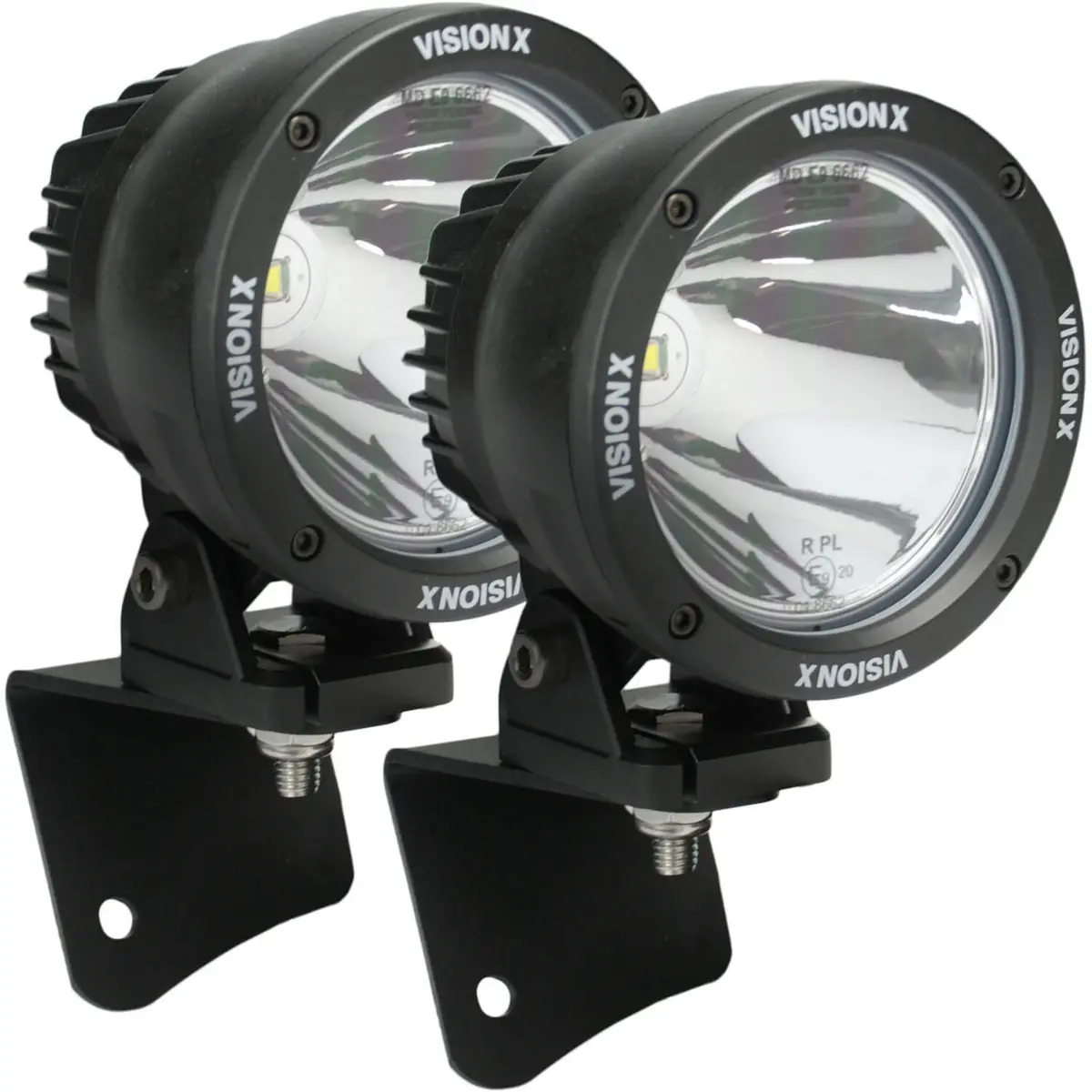 1997-2006 Jeep Wrangler Tj A-Pillar Mount (With 4.5" Cannon Set And Harness) 1