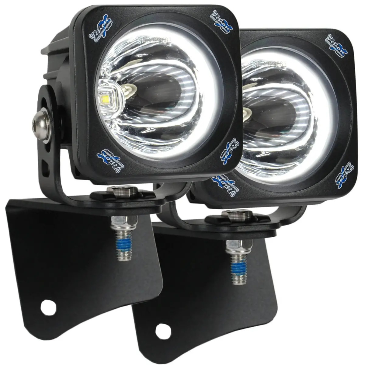 1997-2006 Jeep Wrangler Tj A-Pillar Mount (With Optimus Halo Square 15º Light) 1