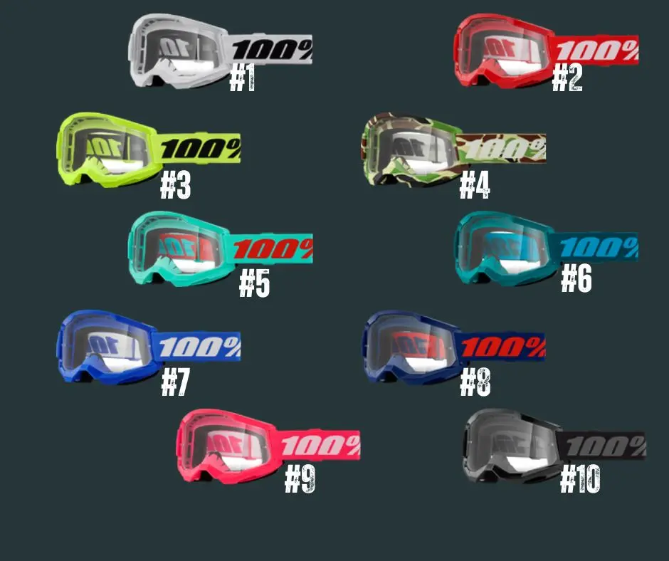 100% Strata 2 Goggles 1