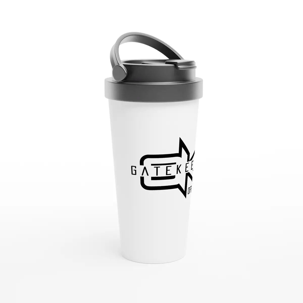 Gatekeeper Off-Road Kp White 15Oz Stainless Steel Travel Mug 1
