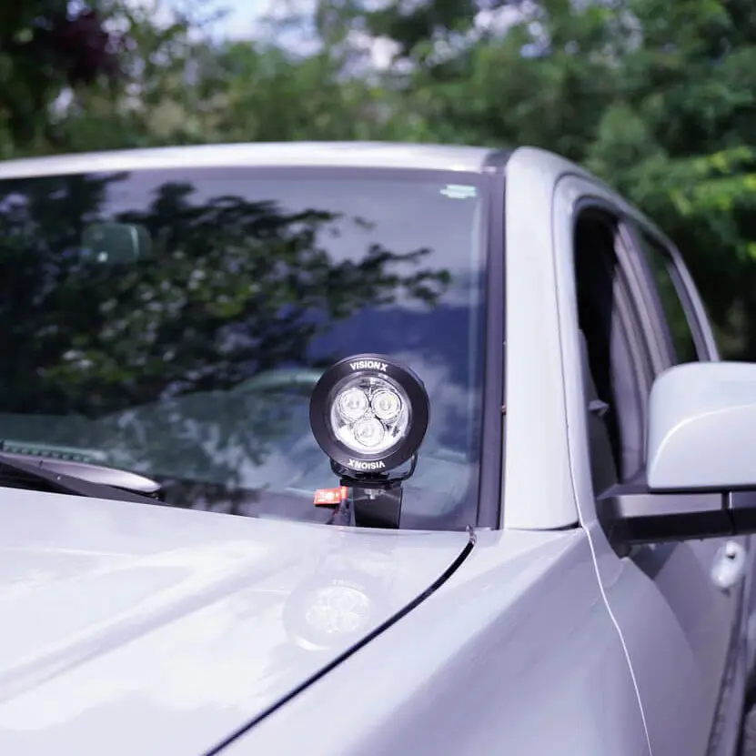 2016-2023 Toyota Tacoma A-Pillar Mounts With Mini Cannons 1