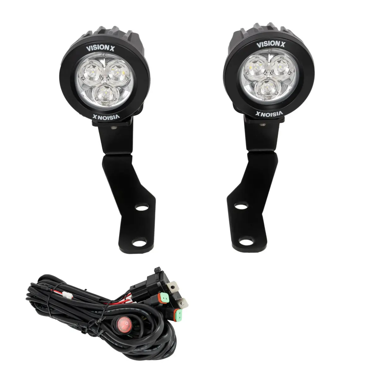 2016-2023 Toyota Tacoma A-Pillar Mounts With Mini Cannons 2