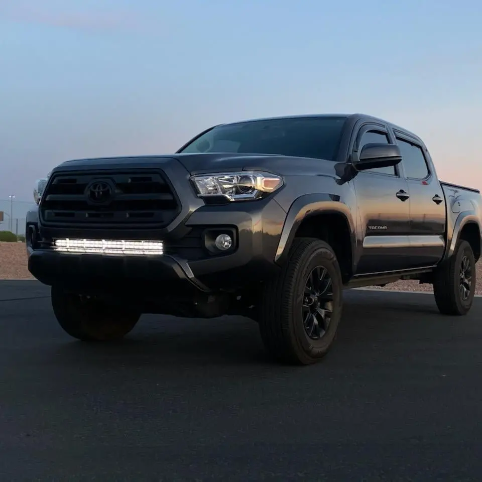 2016-2023 Toyota Tacoma Bumper Light Bar Kit 1