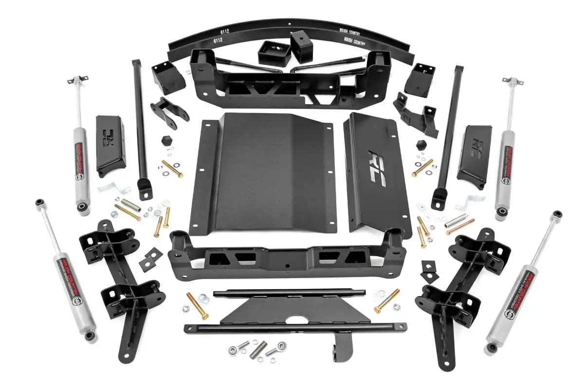 6 Inch Lift Kit Chevy Gmc C1500 K1500 Truck Suv 4Wd 1988 1999 1