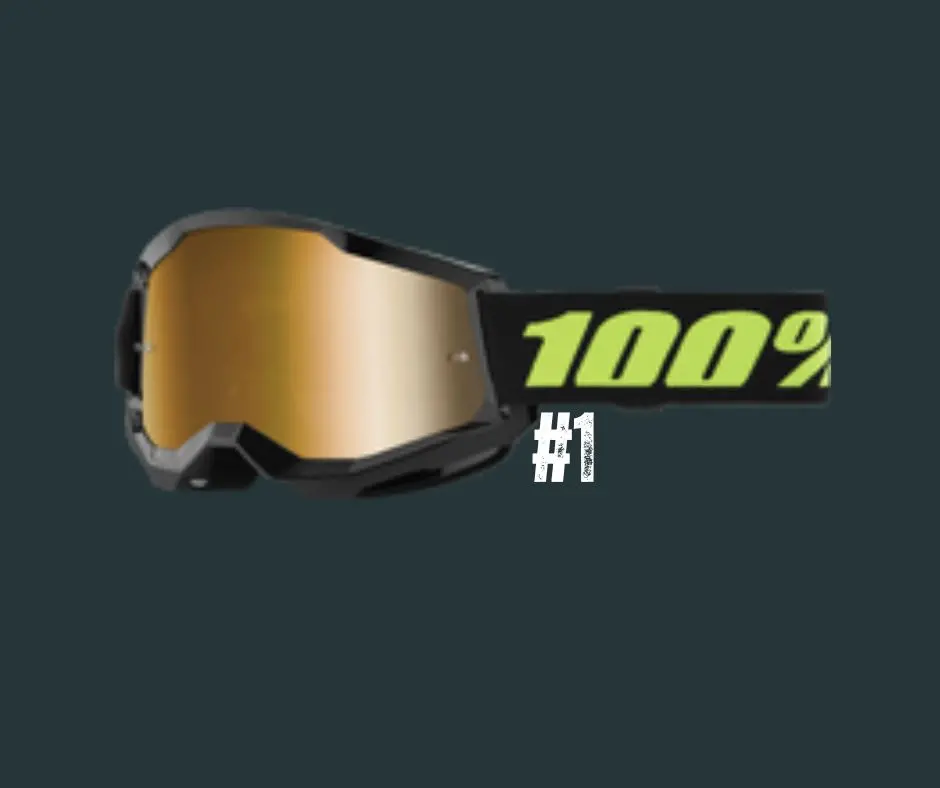 100% Strata 2 Goggles Tinted 2