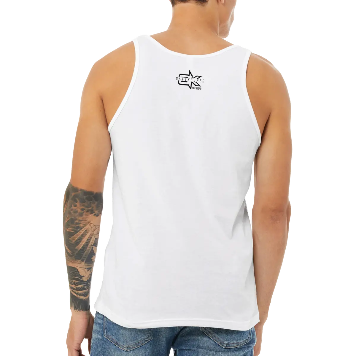 Gatekeeper Cali Jeepin Premium Unisex Tank Top 25