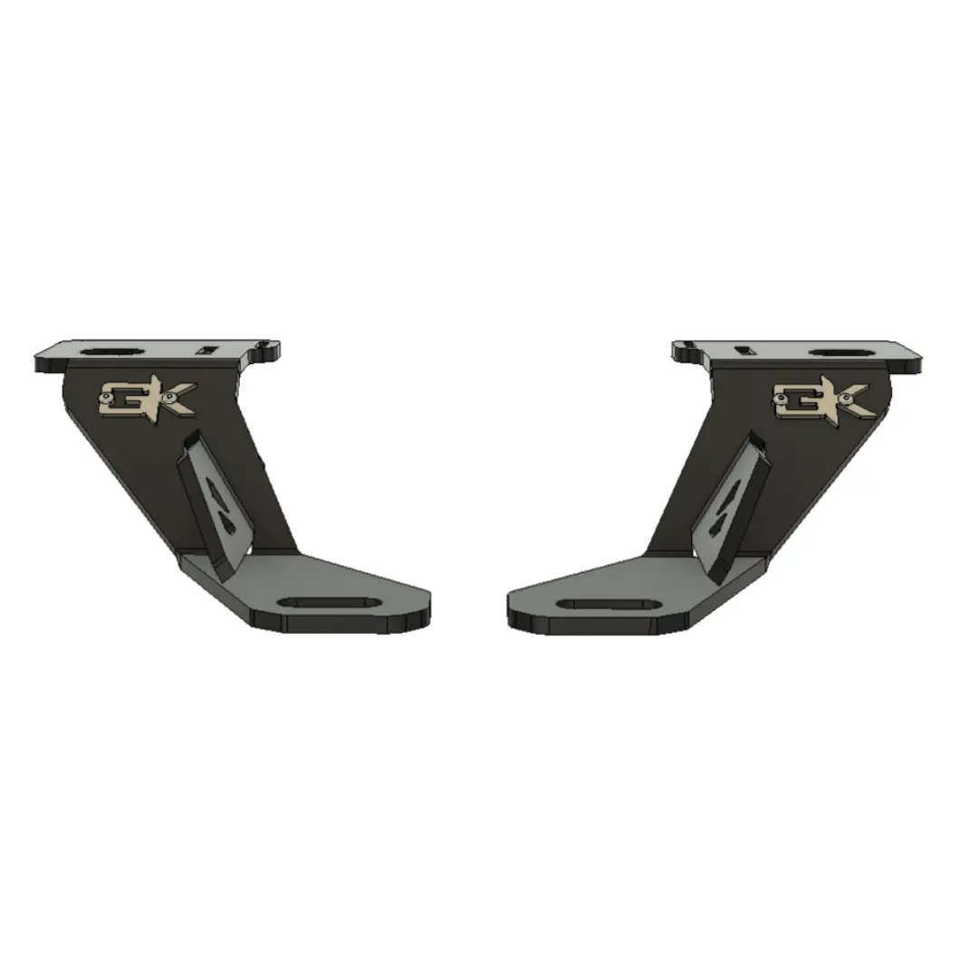 Ram 2500 & 3500 Steerable Knuckle Pod Light Mounts (2014-2018) 1
