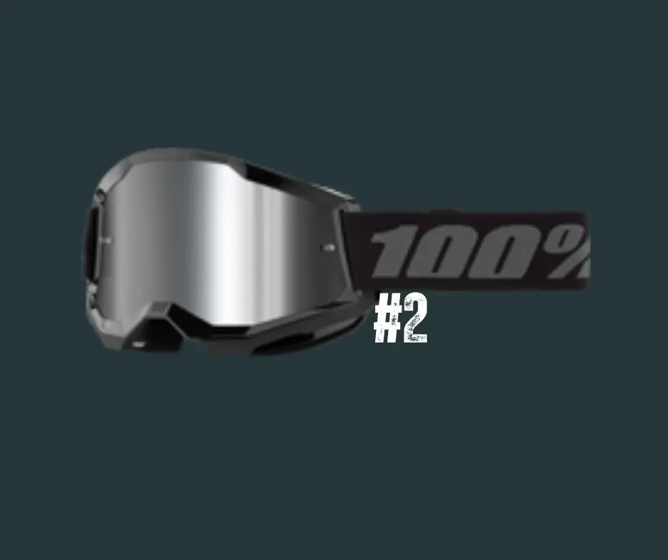 100% Strata 2 Goggles Tinted 3