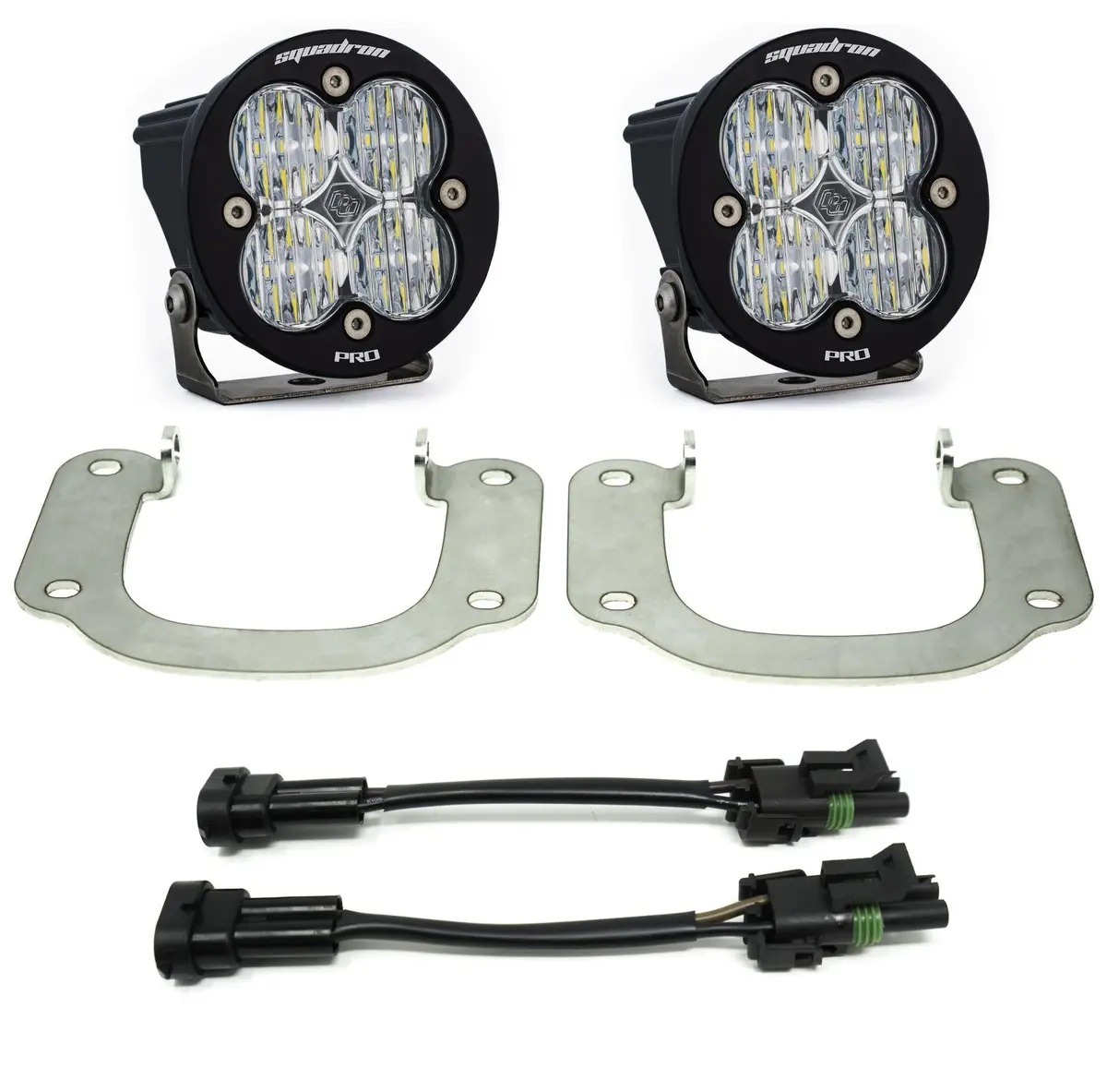 Titan Fog Pocket Kit 17-18 Nissan Titan Pro Baja Designs 1