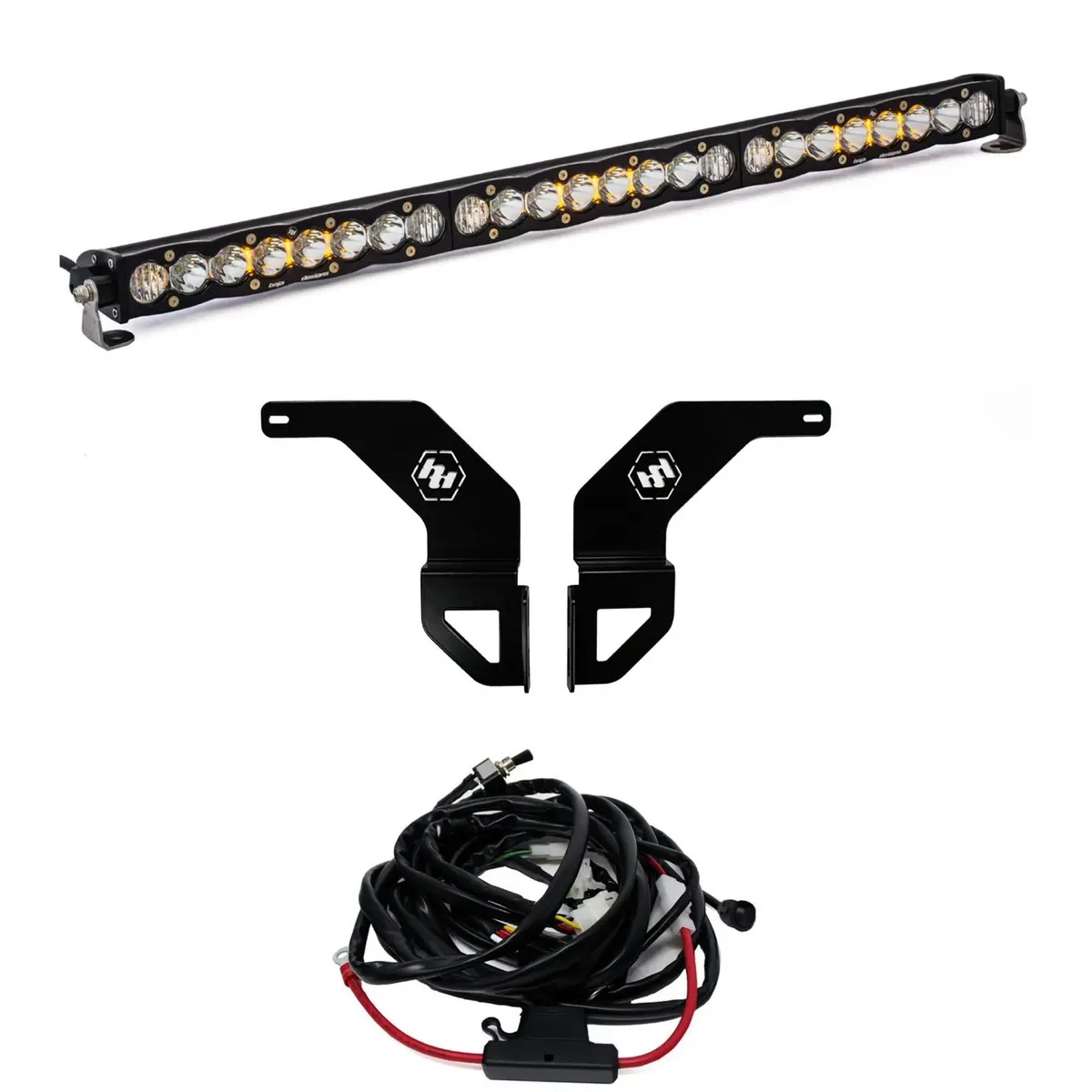 Toyota, Tacoma (16-On) S8 30 Inch Front Bumper Kit Baja Designs 1