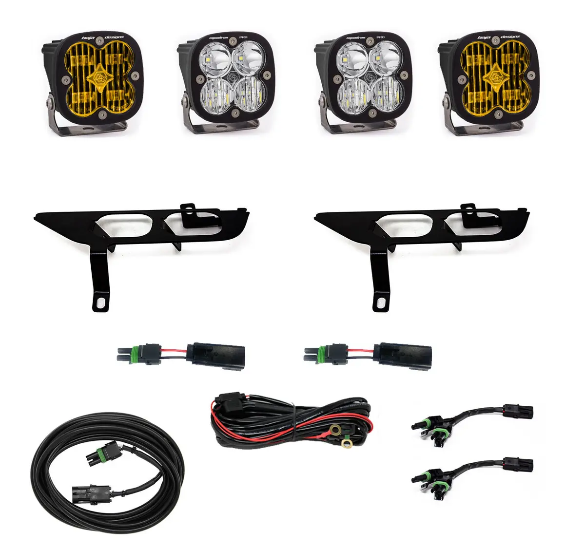 F-150 Light Kit Fpk, Sae Clear/Sport Dc W/ Drl 21-Present Ford F150 Baja Designs 1