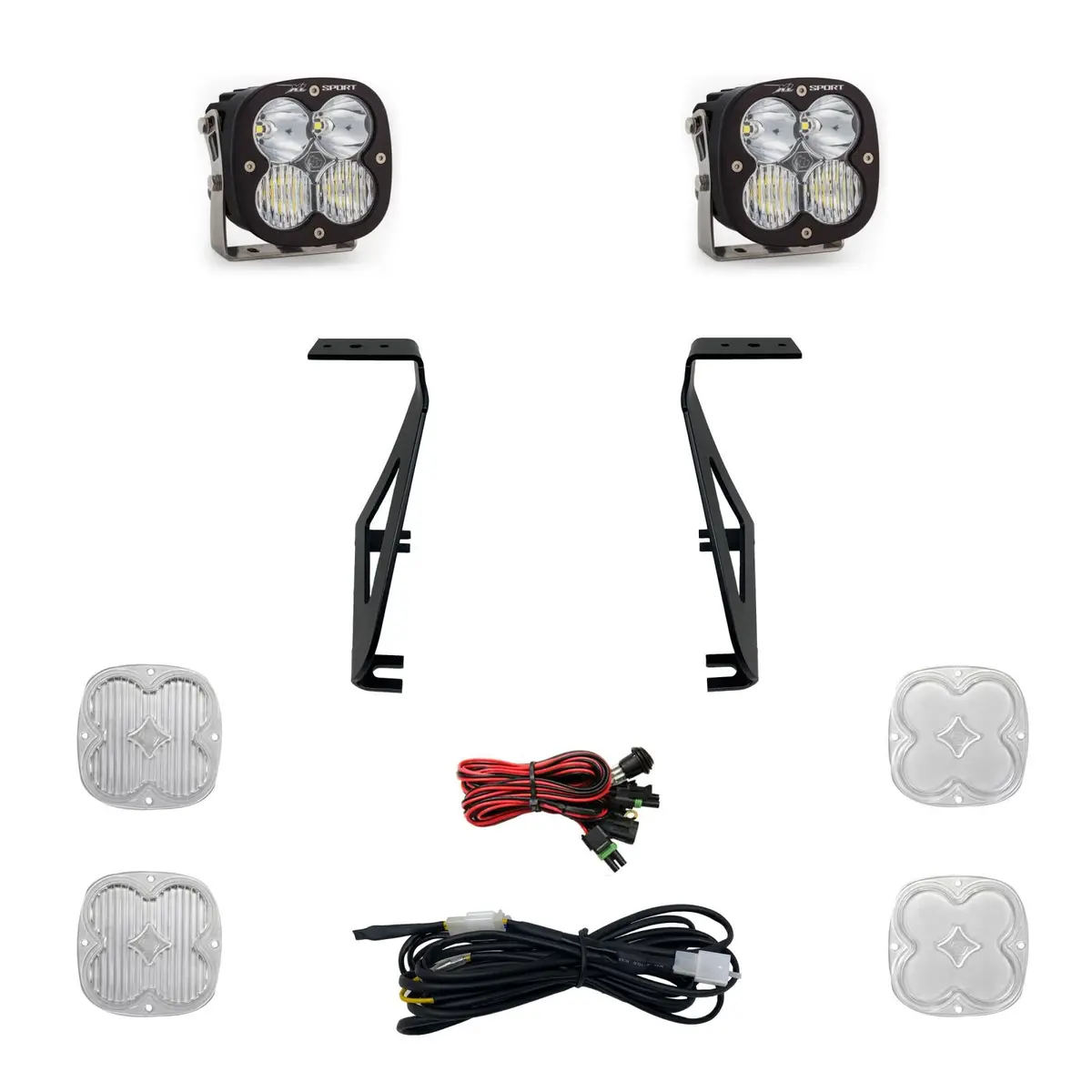 Xl Sport A-Pillar Kit Fits 21-On Ford Raptor Baja Designs 1