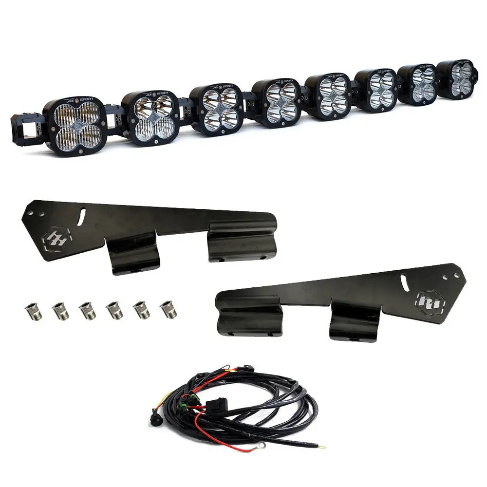 Toyota Xl Linkable Light Bar Roof Kit 05-22 Tacoma Baja Designs 1