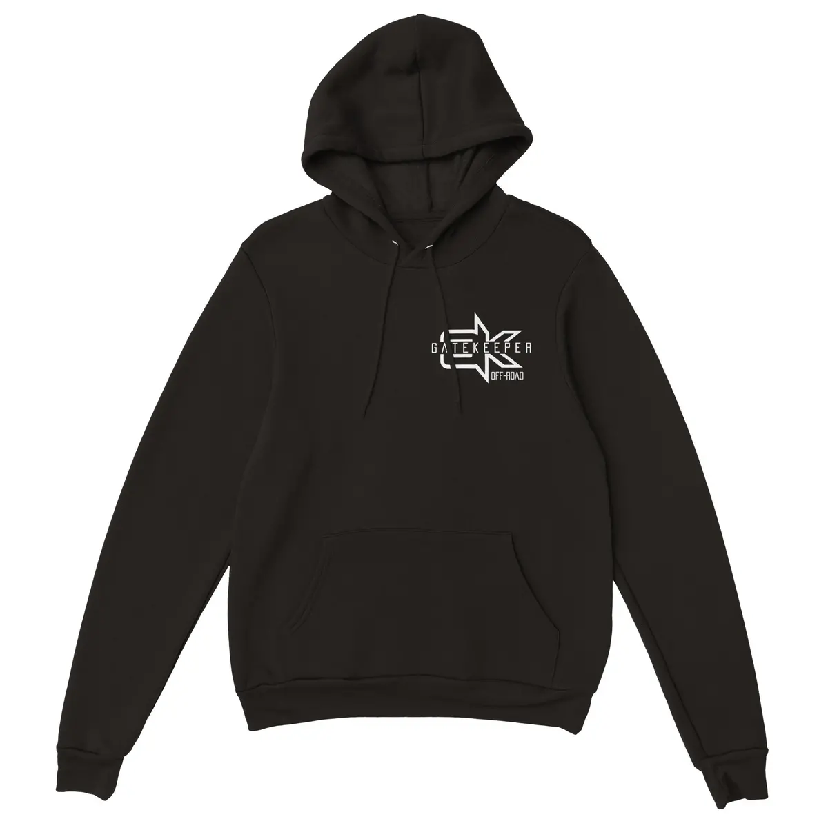 Gatekeeper Off-Road Premium Unisex Pullover Hoodie (B&W) 1