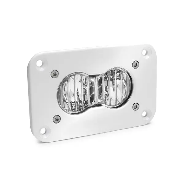 Led Work Light Flush Mount Clear Lens Wide Cornering Pattern White S2 Pro Baja Designs 1