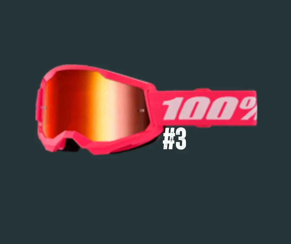 100% Strata 2 Goggles Tinted 4