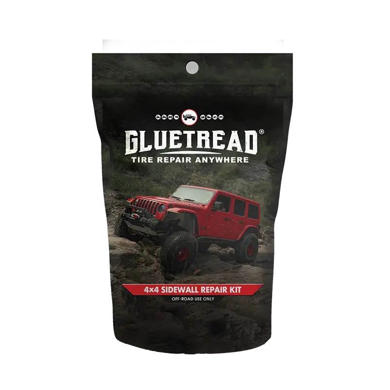 Gluetread 4X4 Sidewall Repair Kit 1