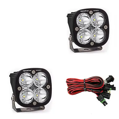 Led Light Pods Clear Lens Spot Pair Squadron Sport Baja Designs 1