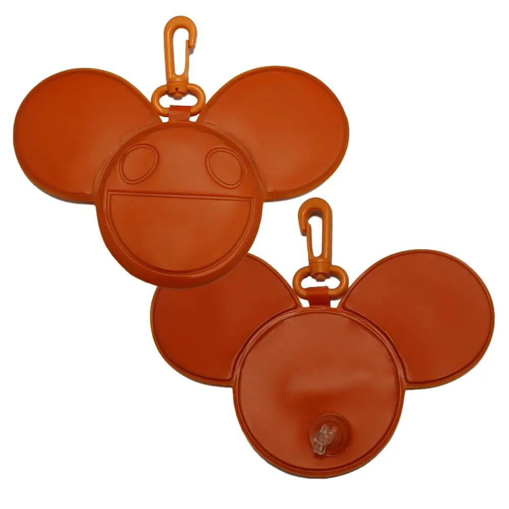 Orange Faux Inflatable Keychain 1