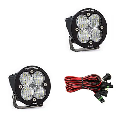 Baja Designs Squadron-R Pro Black Led Auxiliary Light Pod Pair - Universal 4