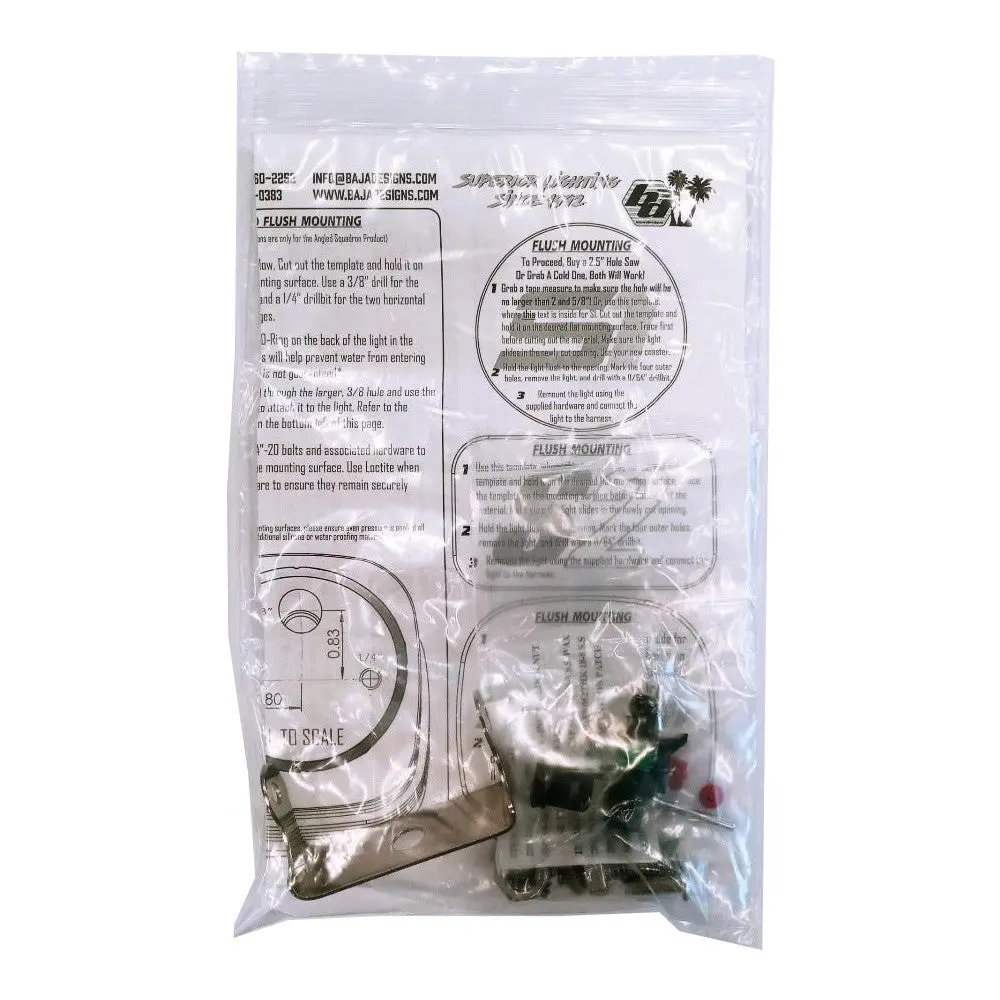 Squardron/S2 Series Parts Bag Baja Designs 1