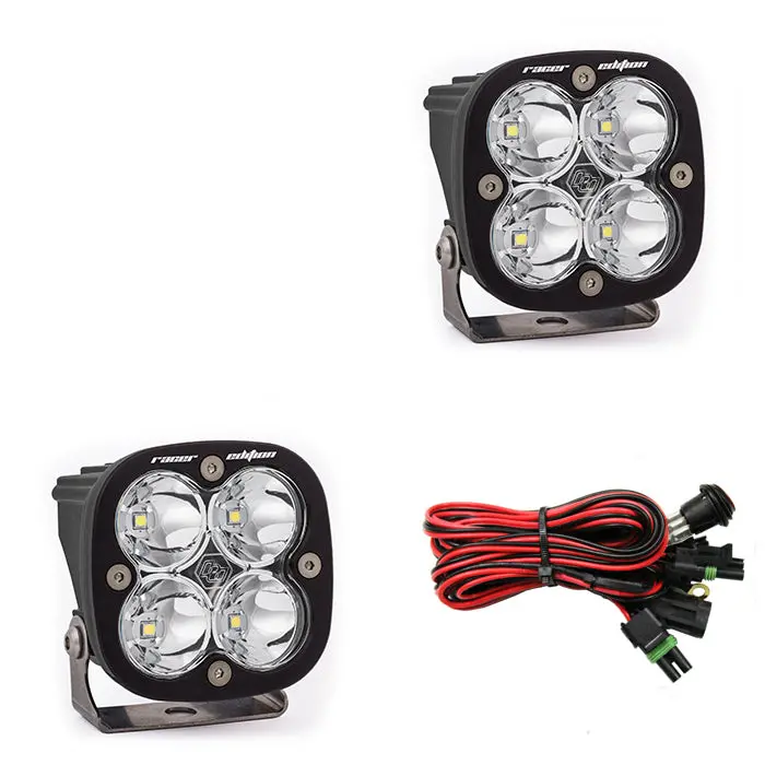 Led Light Pods Clear Lens Spot Pair Squadron Racer Edition Baja Designs 1