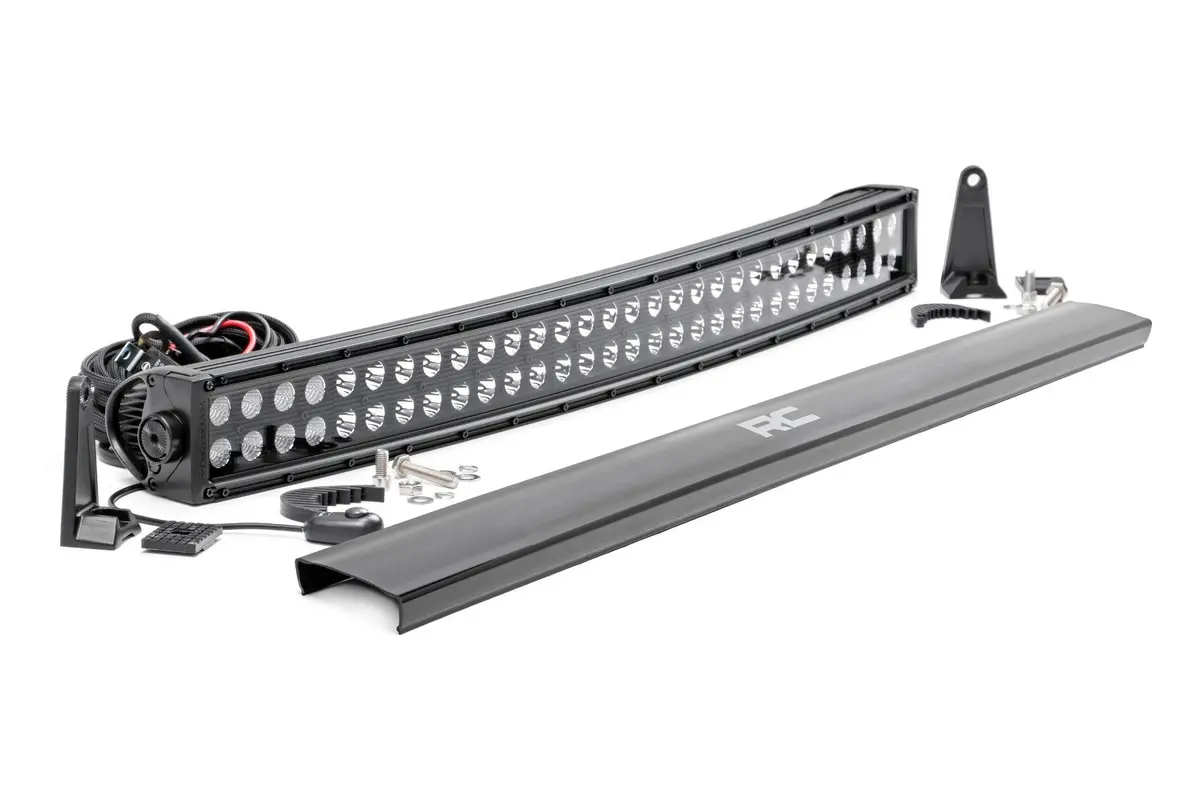 Black Series Led 30 Inch Light Curved Dual Row 1