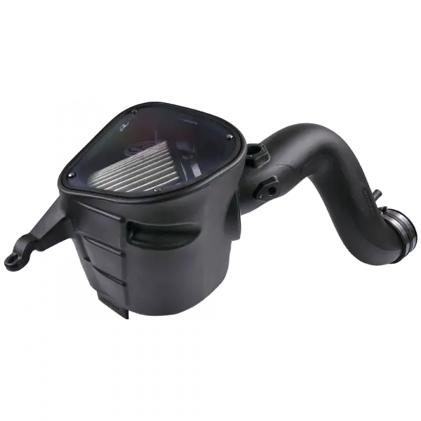 Cold Air Intake For 07-09 Dodge Ram 2500 3500 4500 5500 6.7L Cummins Dry Extendable White 1