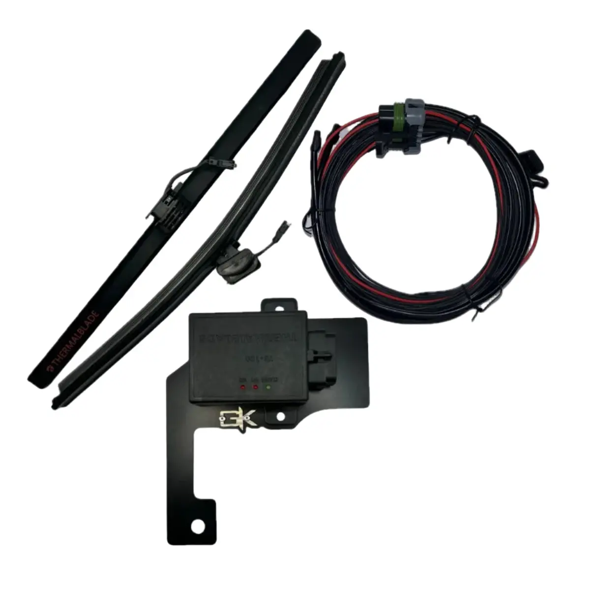 2021-2023+ Ford Bronco Heated Wiper Blades With Installation Brackets 1