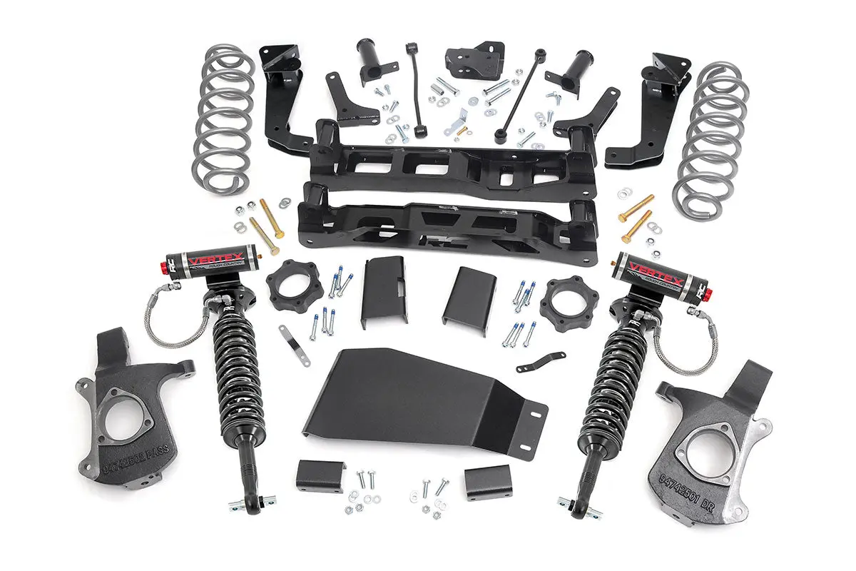 7 Inch Lift Kit Vertex Coilovers Chevy Gmc Suv 1500 07 14 1