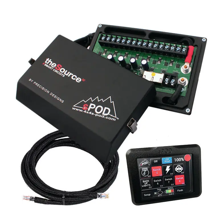 Universal 8-Circuit Source Se W/ Touchscreen 1