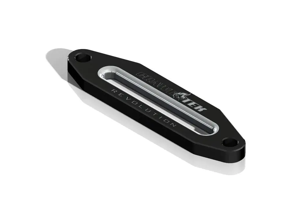 Crawltek Revolution Aluminum Hawse Fairlead - Black 1