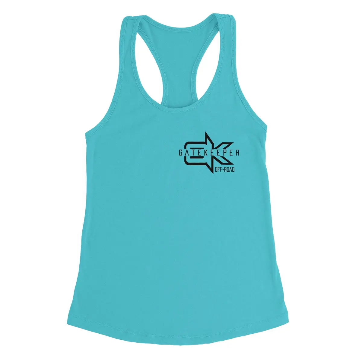Gatekeeper Off-Road Women's Racerback Tank Top – Premium Next Level Fabric