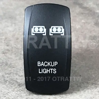 Switch, Rocker Back-Up Led Lights 1