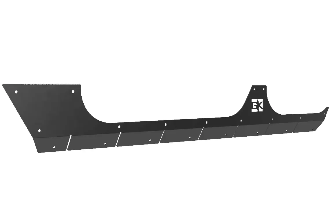 Gauntlet Series Rocker Guards For Jeep Jk Wrangler 1