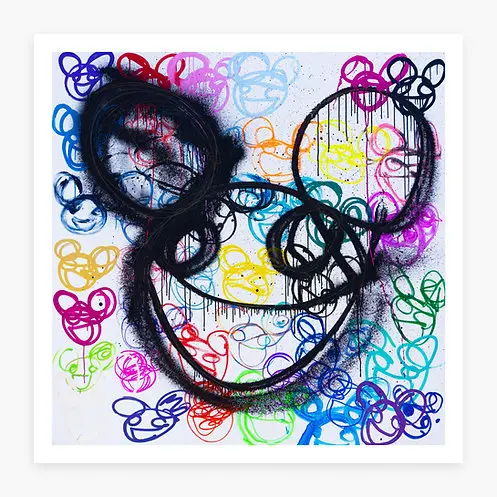 Deadmau5 X Gregory Siff - "The Big Happy" Fine Art Print 1