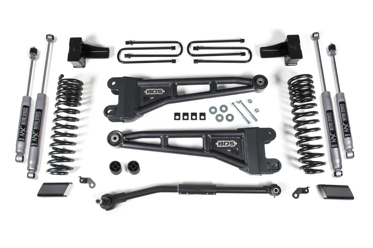 2.5 Inch Lift Kit W/ Radius Arm | Ford F250/F350 Super Duty (17-19) 4Wd | Diesel 2