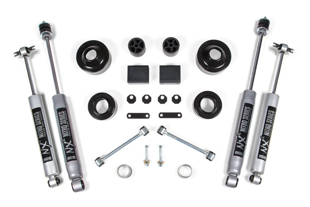 2 Inch Lift Kit | Coil Spacer | Jeep Wrangler Jk (12-18) 2-Door 2