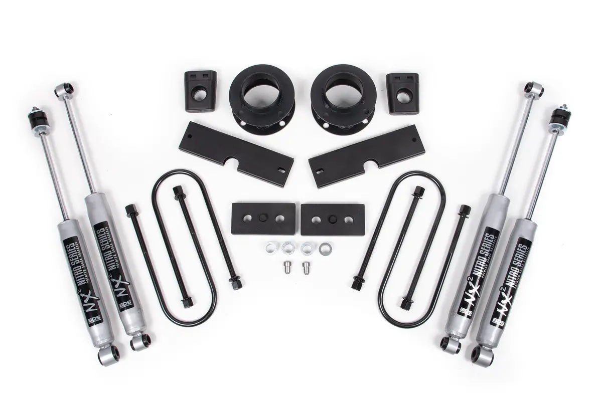 2 Inch Lift Kit | Ram 3500 W/ Rear Air Ride (13-23) 4Wd 2