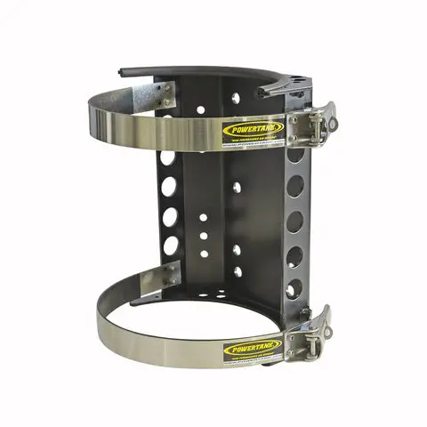 Co2 Tank Bracket 10-15 Lb 6.9 Inch Diameter Comp Series Matte Black Power Tank 1