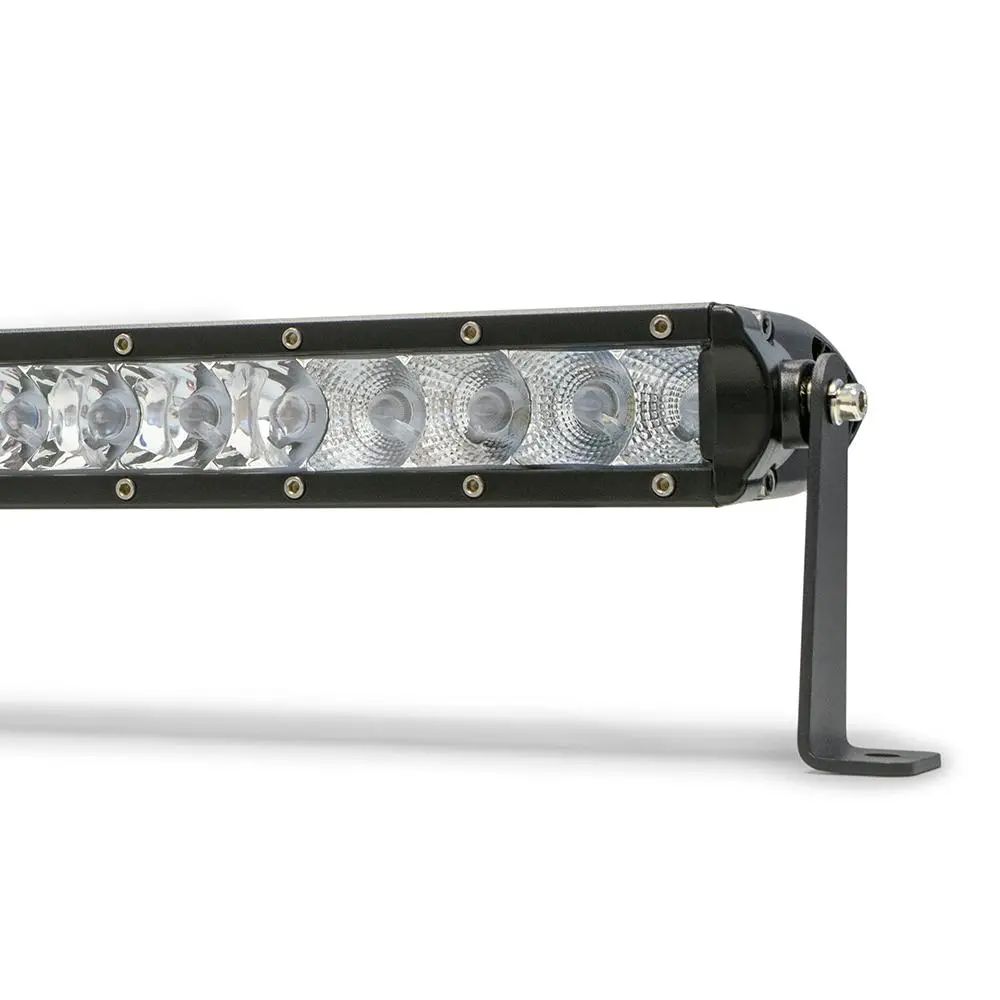 20 Inch Light Bar Slim 100W Spot 5W Cree Led Black 1